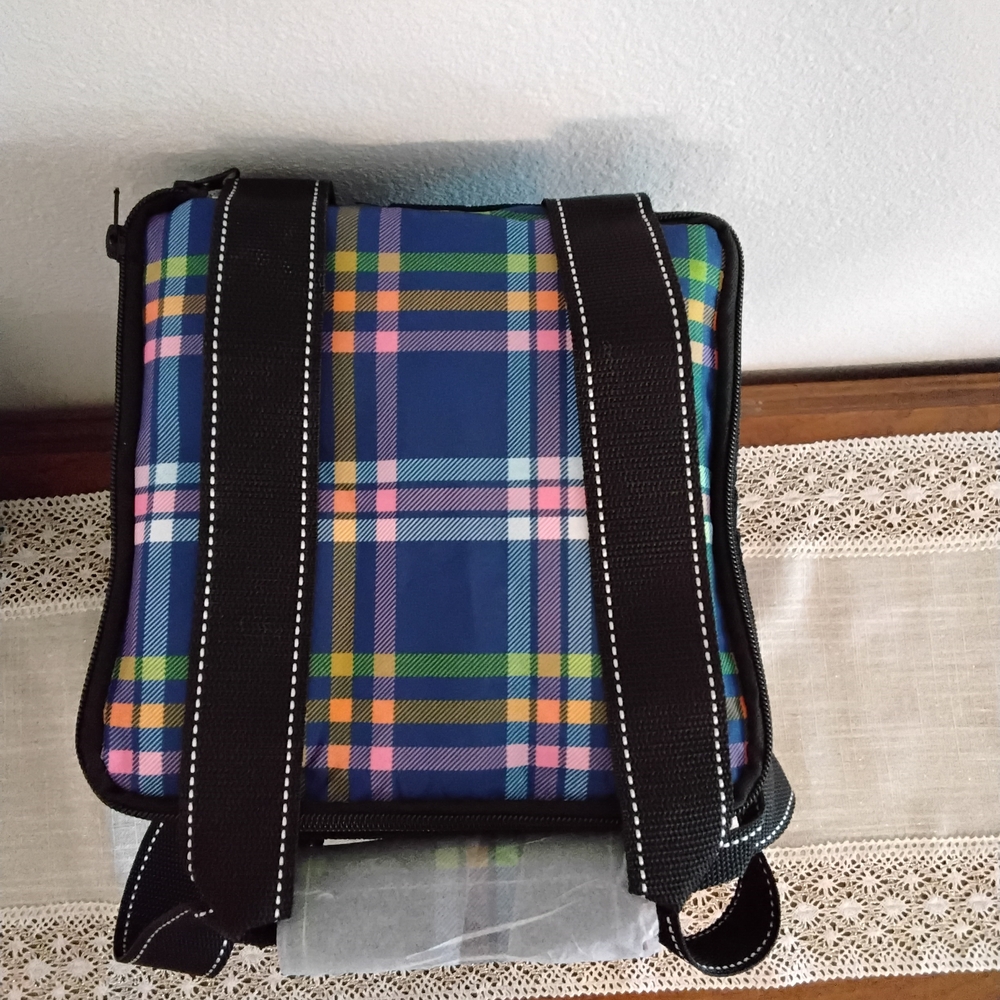 SCOUT Pleasure Chest Soft Cooler Tote - Navy Plaid - Picture 3 of 10
